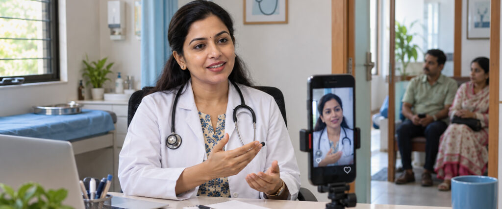 Why Doctors Need Social Media in India: Medical Practice Growth, Patient Acquisition & Credibility