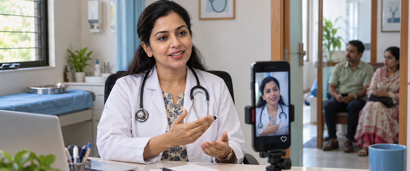 Why Doctors Need Social Media in India: Medical Practice Growth, Patient Acquisition & Credibility