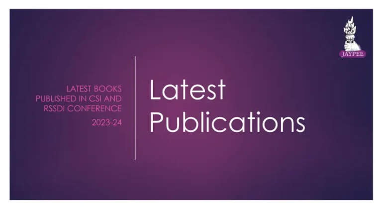 CSI and RSSDI Publication 2024