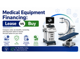 Medical Equipment Financing: Lease vs Buy – Which is Better for Doctors?