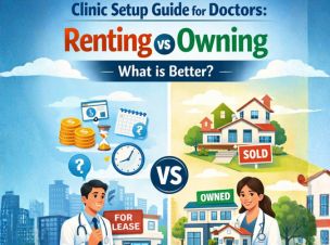Clinic Setup Guide for Doctors: Renting vs Owning – What is Better?