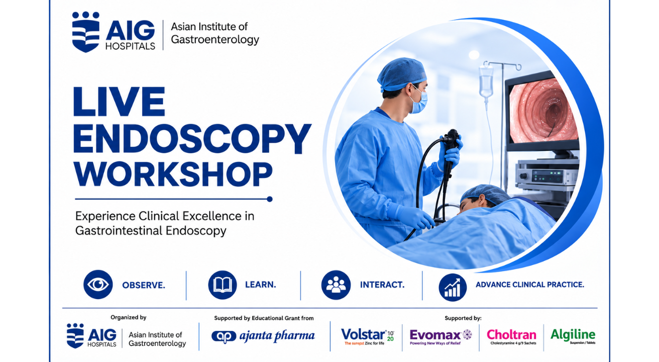 Live Endoscopy Workshop – Experience Clinical Excellence in Gastrointestinal Endoscopy
