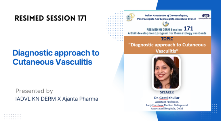Resimed 171 | Diagnostic Approach to Cutaneous Vasculitis