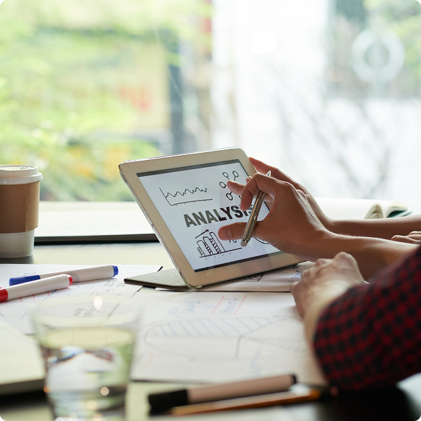 Mobile view of presentation