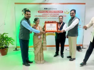 Ajanta Pharma’s Cardiology Division Sets Records for Two Consecutive Years in CPR Awareness and Public Health Education