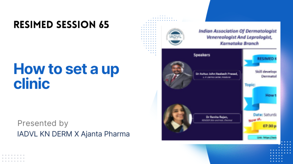 Resimed 65 | How to set a up clinic