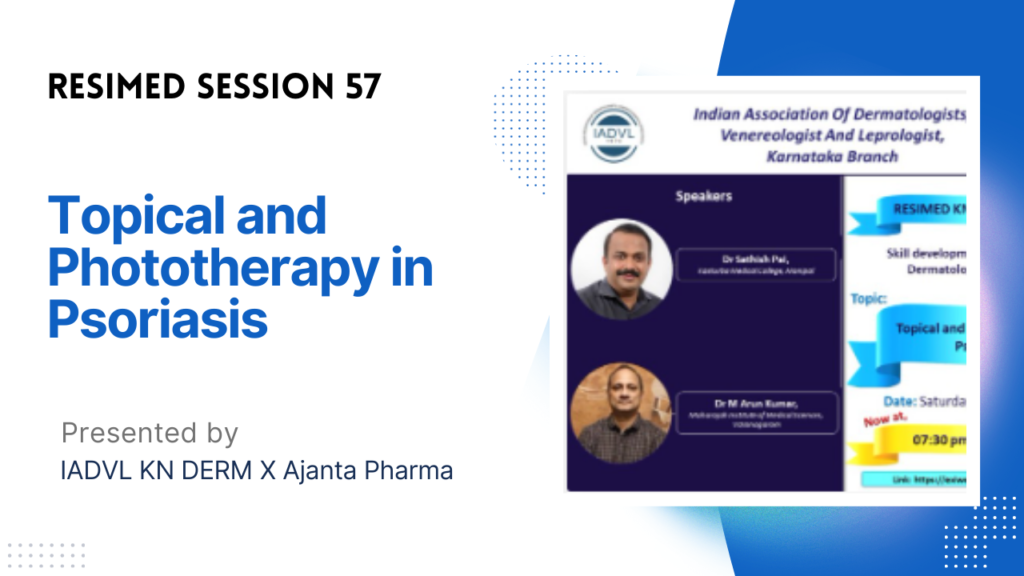 Resimed 57 | Topical and Phototherapy in Psoriasis